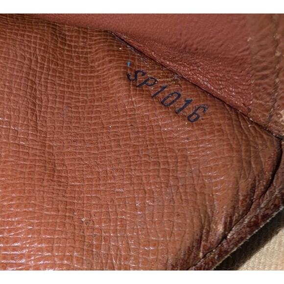 LOUIS VUITTON Monogram Portefeuille Florin Bifold Wallet Pass Case SP1016 Brown - Picture 9 of 9